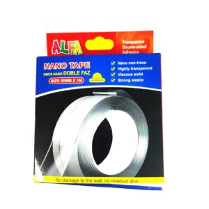 AF12-522/CINTA DE PAPEL DOBLE CARA BULTO 120 PIEZAS MEDIDAS:30MM X 1M