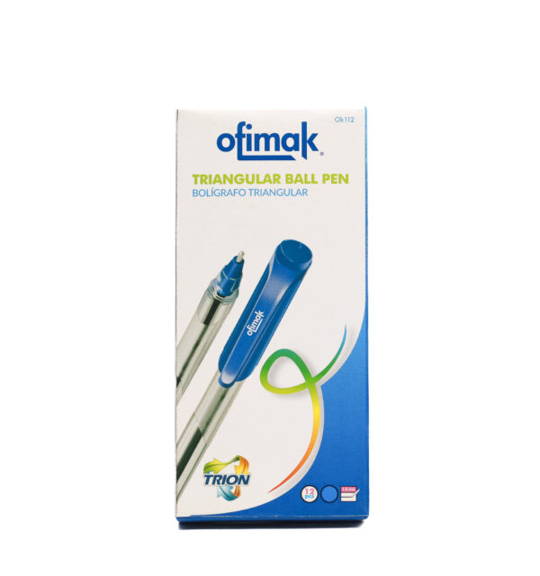 OK112/GRIP PEN  TRIANGULAR PRESENTACION UNIDAD BULTO 120 CAJAS