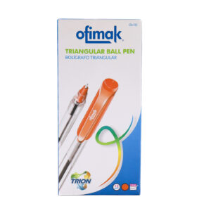 OK113/GRIP PEN TRIANGULAR PRESENTACION UNIDAD BULTO 120 CAJAS