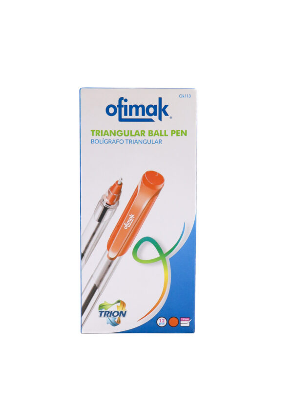 OK113/GRIP PEN TRIANGULAR PRESENTACION UNIDAD BULTO 120 CAJAS