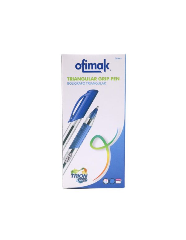OK464/GRIP PEN PRESENTACION UNIDAD BULTO 120 CAJAS  BOLIGRAFO