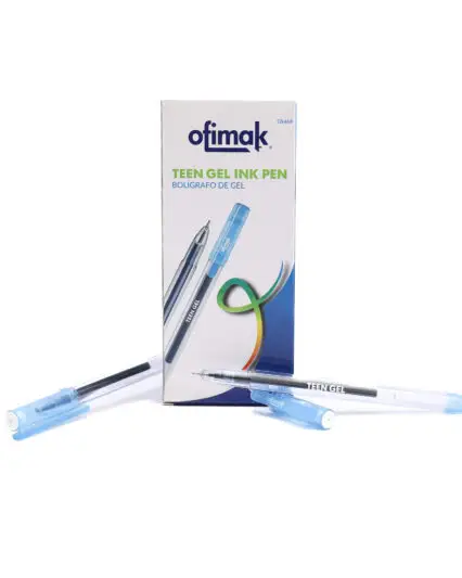 OK468/TEEN GEL INK PEN PRESENTACION UNIDAD BULTO 120 CAJAS