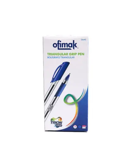OK492/GRIP PEN TRIANGULAR PRESENTACION UNIDAD BULTO 120 CAJAS