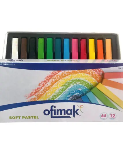 OK513-2/TIZAS PASTEL PRESENTACION 12 COLORES