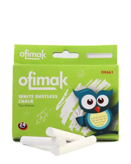 OK661/TIZAS COLOR BLANCA PRESENTACION 24 UNIDADES BULTO 60