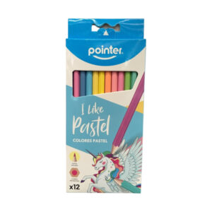 PIONTER HCP-12T COLORES PASTEL 12 UNIDADES